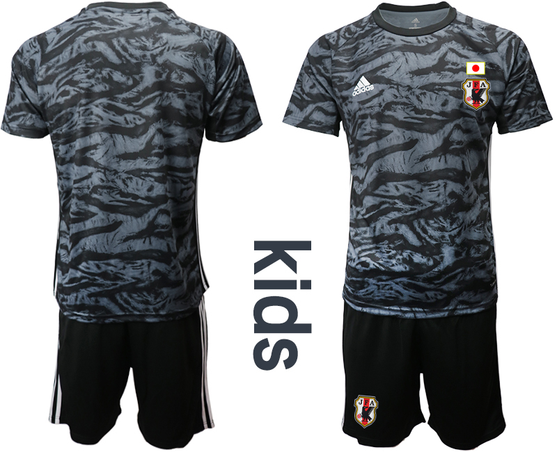 Youth 2020-2021 Season National team Japan goalkeeper black Soccer Jersey